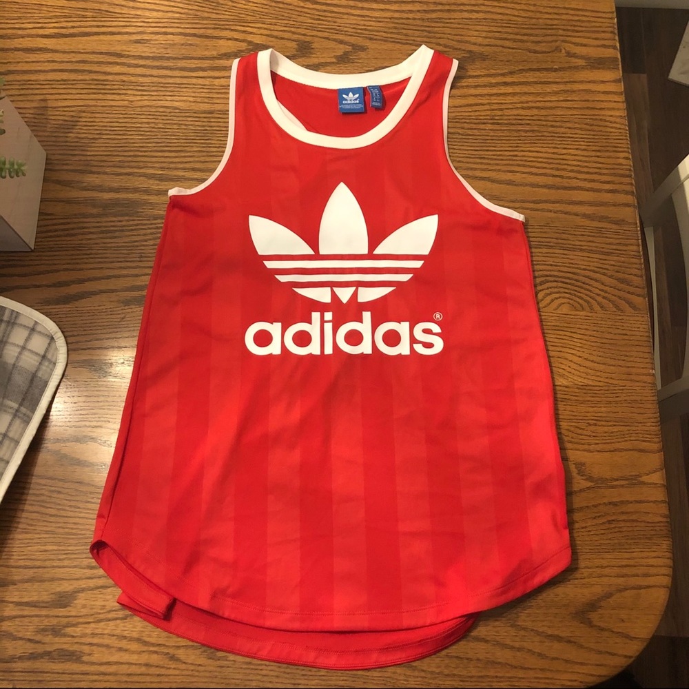 Adidas Striped Tank